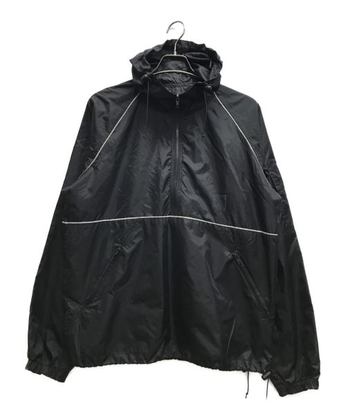 stussy（ステューシー）stussy (ステューシー) アノラックパーカー ブラック サイズ:Lの古着・服飾アイテム