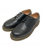 Dr.Martens×COMME des GARCONS HOMME DEUXドクターマーチン×コムデギャルソン オム ドゥ）の古着「4ホールウィングチップシューズ」｜ブラック