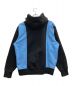 SUPREME (シュプリーム) Paneled Arc Logo Hooded Sweatshirt ブルー×ブラック サイズ:M：16800円