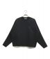 uncrave（アンクレイヴ）の古着「ASSAMO SIDE ZIP KNIT」｜ブラック