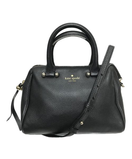 Kate Spade（ケイトスペード）Kate Spade (ケイトスペード) ミニ オードリー 2WAY ハンドバッグ ブラック サイズ:採寸参考の古着・服飾アイテム