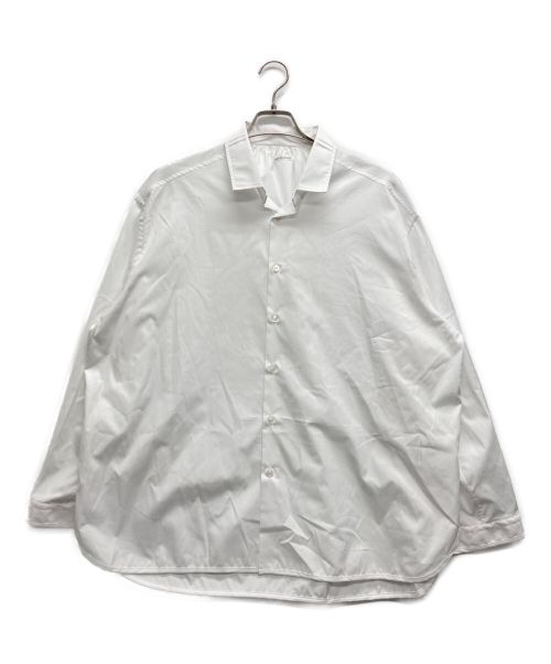 MANAVE（マナベ）MANAVE (マナベ) Tuck Collar Shirts ホワイト サイズ:実寸サイズをご参照下さいの古着・服飾アイテム