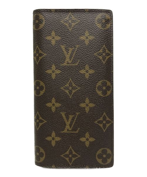 LOUIS VUITTON（ルイ ヴィトン）LOUIS VUITTON (ルイ ヴィトン) ポルトフォイユ ブラザ ブラウンの古着・服飾アイテム