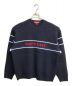 SUPREME（シュプリーム）の古着「Chest Stripe Sweater」｜ネイビー