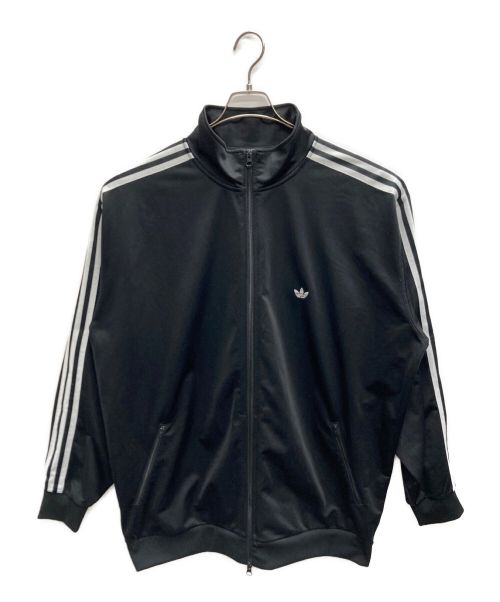 adidas（アディダス）adidas (アディダス) ベッケンバウワー トラックトップ ブラック サイズ:3ＸＬの古着・服飾アイテム