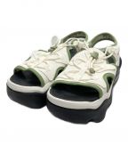 NIKEナイキ）の古着「AIR MAX KOKO SANDAL」｜ホワイト×グリーン