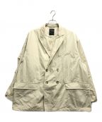 DAIWA PIER39ダイワ ピア39）の古着「TECH DOUBLE-BREASTED JACKET」｜ベージュ