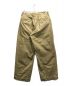 UNIVERSAL PRODUCTS. (ユニバーサルプロダクツ) NO TUCK WIDE CHINO TROUSERS ベージュ サイズ:2：5000円