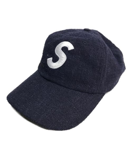 SUPREME（シュプリーム）SUPREME (シュプリーム) Wool S Logo 6 Panel ネイビーの古着・服飾アイテム