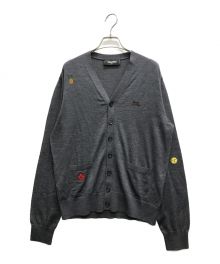 DSQUARED2（ディースクエアード）の古着「MONSTER CARDIGAN」｜グレー