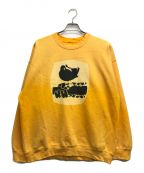 SASQUATCHfabrix.サスクワッチファブリックス）の古着「ERROR STOCK” SWEATSHIRT」｜イエロー