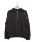 MEIAS（メイアス）の古着「SUPER KID MOHAIR HALF ZIP PULL OVER」｜ブラウン