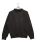 MEIAS (メイアス) SUPER KID MOHAIR HALF ZIP PULL OVER ブラウン サイズ:L：19000円