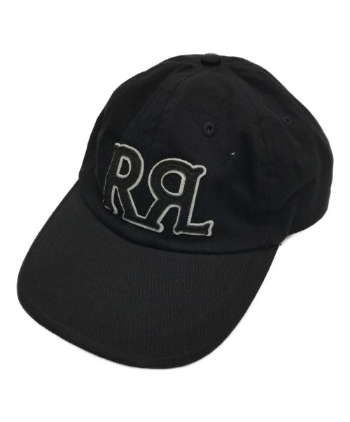 RRL（ダブルアールエル）RRL (ダブルアールエル) ベースボールキャップ ブラックの古着・服飾アイテム