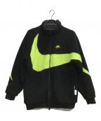 NIKEナイキ）の古着「BIG SWOOSH BOA JACKET」｜ブラック