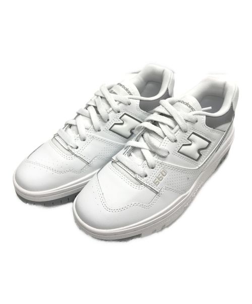 NEW BALANCE（ニューバランス）NEW BALANCE (ニューバランス) 550スニーカー ホワイト×グレー サイズ:23cmの古着・服飾アイテム