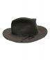 STETSON (ステットソン) 中折れウールハット グレー サイズ:Size/Oval　7 1/8：5000円