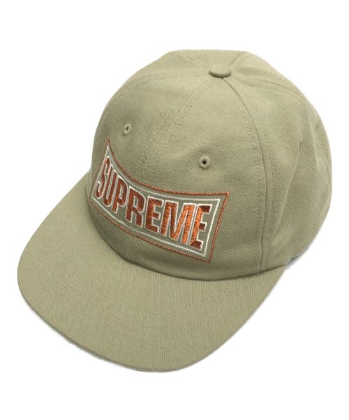 SUPREME（シュプリーム）SUPREME (シュプリーム) Metalic Arc 6-Panel Cap ベージュの古着・服飾アイテム