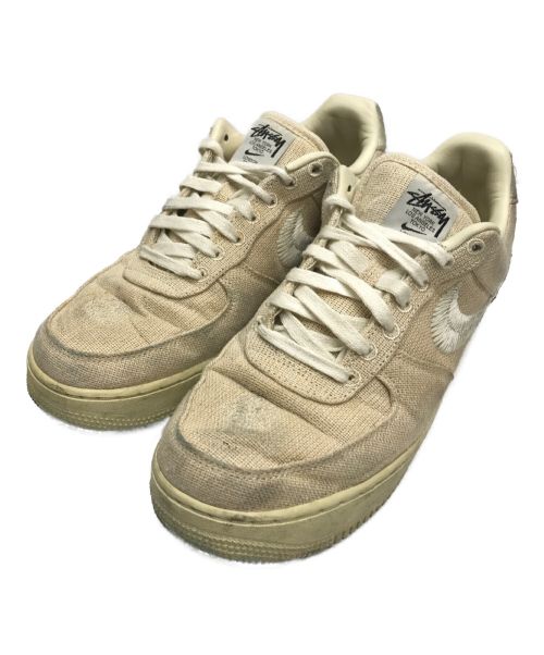 NIKE（ナイキ）NIKE (ナイキ) stussy (ステューシー) AIR FORCE1 LOW / エアフォース1ロー FOSSIL サイズ:28.5の古着・服飾アイテム