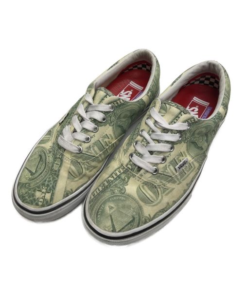 VANS（バンズ）VANS (バンズ) SUPREME (シュプリーム) Dollar Era グリーン サイズ:27.5の古着・服飾アイテム