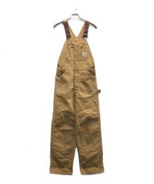 CarHartt（カーハート）の古着「ダブルニーオーバーオール」｜ブラウン