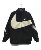 NIKEナイキ）の古着「AS M NSW VW SWSH FULL ZIP JKT/スウォッシュフルジップジャケット」｜ブラック