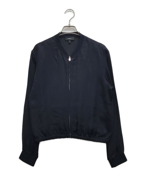 theory（セオリー）theory (セオリー) ZIP BOMBER ネイビー サイズ:Sの古着・服飾アイテム