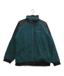 MARMOT（マーモット）の古着「クライミング シープ ボアジャケット」｜グリーン×ブラック