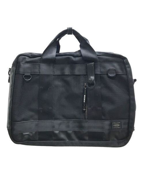 PORTER（ポーター）PORTER (ポーター) HEAT 3WAY BRIEFCASE ブラックの古着・服飾アイテム