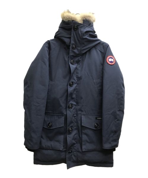 CANADA GOOSE（カナダグース）CANADA GOOSE (カナダグース) YORKTON　ダウンコート ネイビー サイズ:Mの古着・服飾アイテム