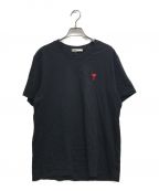 AMI Alexandre Mattiussiアミ アレクサンドル マテュッシ）の古着「ミニロゴTシャツ」｜ブラック