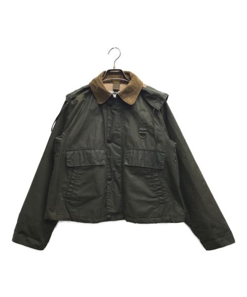 MARGARET HOWELL（マーガレットハウエル）MARGARET HOWELL (マーガレットハウエル) Barbour (バブアー) WAXED COTTONジャケット カーキ サイズ:8の古着・服飾アイテム