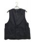 Engineered Garments（エンジニアド ガーメンツ）の古着「Over Vest Argyle/Nyco Ripstop」｜ブラック×グレー