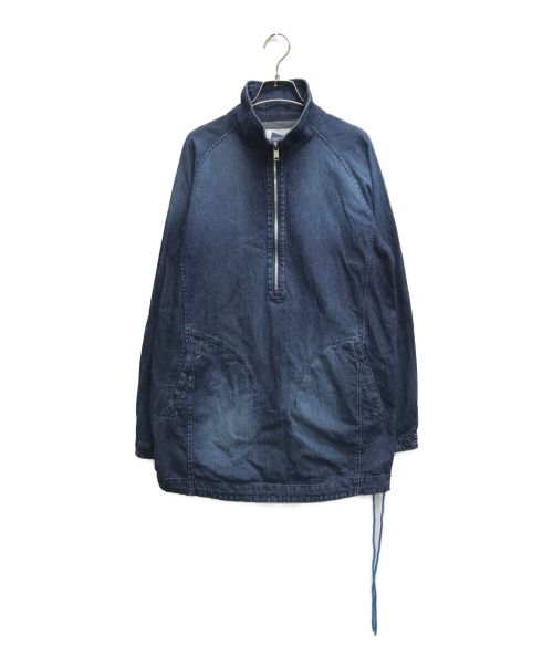 nonnative（ノンネイティブ）nonnative (ノンネイティブ) ハーフジップデニムプルオーバー インディゴ サイズ:1の古着・服飾アイテム