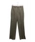 COUTURE DADAM（クチュール ド アダム）の古着「GUNCLUB CHECK SLIT PANTS」｜ブラウン