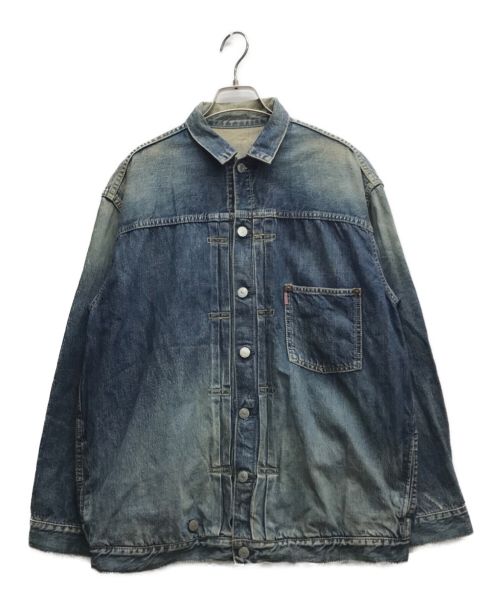 STAMMBAUM（シュタンバウム）STAMMBAUM (シュタンバウム) OVERSIZE DENIM JACKET/オーバーサイズデニムジャケット インディゴ サイズ:Sの古着・服飾アイテム