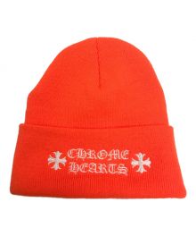 CHROME HEARTS（クロムハーツ）の古着「オールドイングリッシュニットキャップ」｜オレンジ