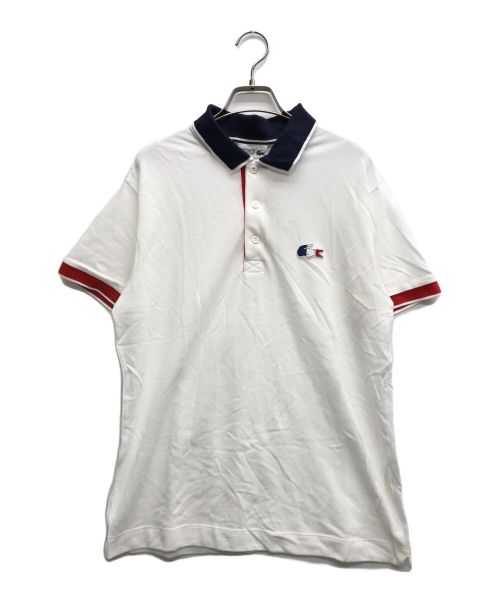 LACOSTE SPORT（ラコステスポーツ）LACOSTE SPORT (ラコステスポーツ) ポロシャツ ホワイト サイズ:Mの古着・服飾アイテム