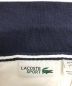 中古・古着 LACOSTE SPORT (ラコステスポーツ) ポロシャツ ホワイト サイズ:M：2980円