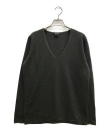 theory（セオリー）の古着「CASHMERE ADRIANA.R」｜ダークグリーン