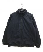 STEVEN ALANスティーブンアラン）の古着「NYLON ZIP DARUMA SHORT BLOUSON」｜ネイビー