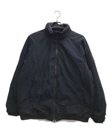 STEVEN ALAN（スティーブンアラン）の古着「NYLON ZIP DARUMA SHORT BLOUSON」｜ネイビー