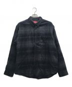 SUPREMEシュプリーム）の古着「Shadow Plaid Flannel Shirt」｜グレー