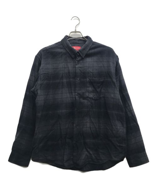 SUPREME（シュプリーム）SUPREME (シュプリーム) Shadow Plaid Flannel Shirt グレー サイズ:Mの古着・服飾アイテム