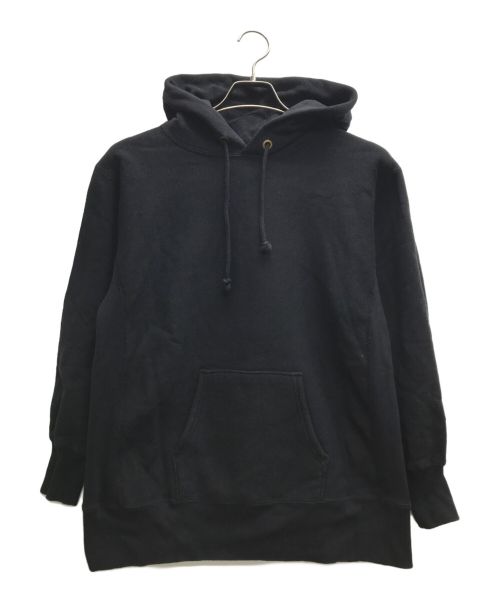 Champion REVERSE WEAVE（チャンピオン リバース ウィーブ）Champion REVERSE WEAVE (チャンピオン リバース ウィーブ) プルオーバーパーカー ブラック サイズ:Mの古着・服飾アイテム