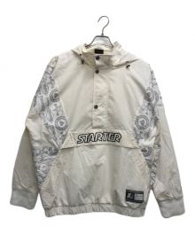 STARTER×THRASHER（スターター×スラッシャー）の古着「アノラックパーカー」｜ホワイト