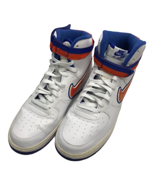 NIKE（ナイキ）NIKE (ナイキ) Air Force 1 High Sport NBA/エアフォース1 ハイ スポーツ NBA ホワイト×ブルー サイズ:27.5cmの古着・服飾アイテム