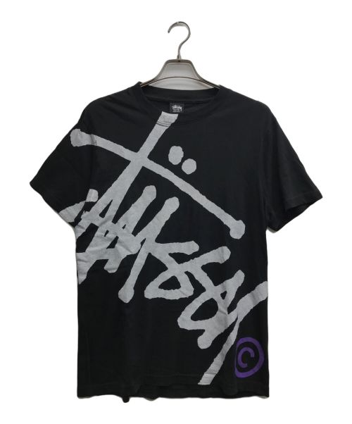 stussy（ステューシー）stussy (ステューシー) プリントTシャツ ブラック サイズ:Mの古着・服飾アイテム