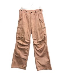 DAIRIKU（ダイリク）の古着「Wide Cargo Pants/ワイドカーゴパンツ」｜ピンク