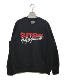 SUPREME×YOHJI YAMAMOTO（シュプリーム×ヨウジヤマモト）の古着「Crewneck Sweatshirt / クルーネックスウェットシャツ」｜ブラック